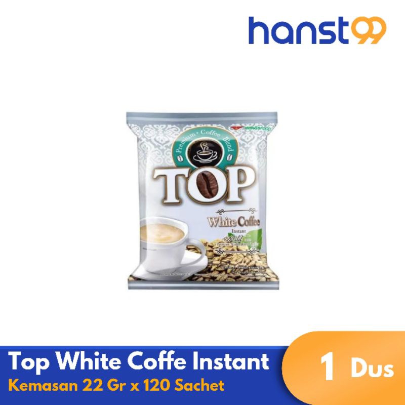 

Top White Coffee 21gr 1 Dus Isi 120 Sacehet