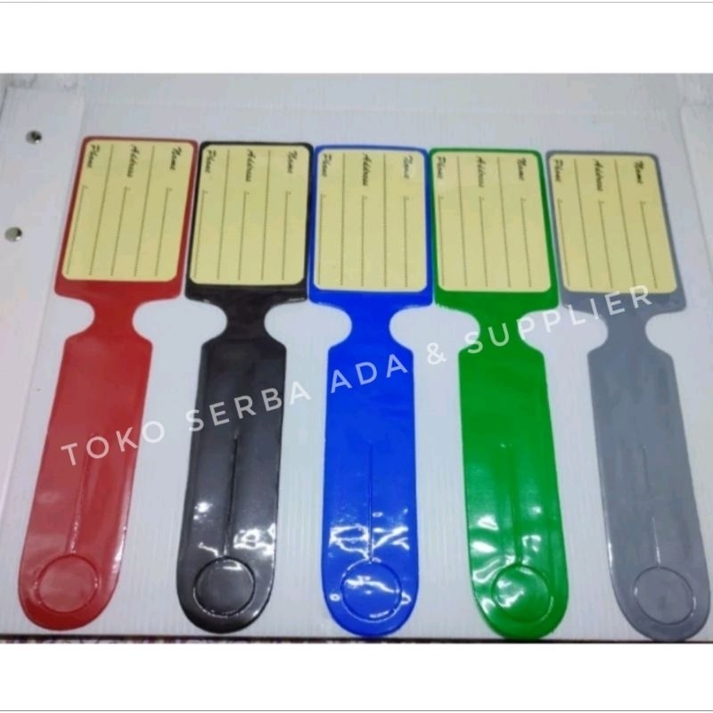 LUGGAGE TAG / TANDA PENGENAL TAS / TAG PENGENAL TAS / TAG PENGENAL KOPER / NAME TAG KOPER / NAME TAG