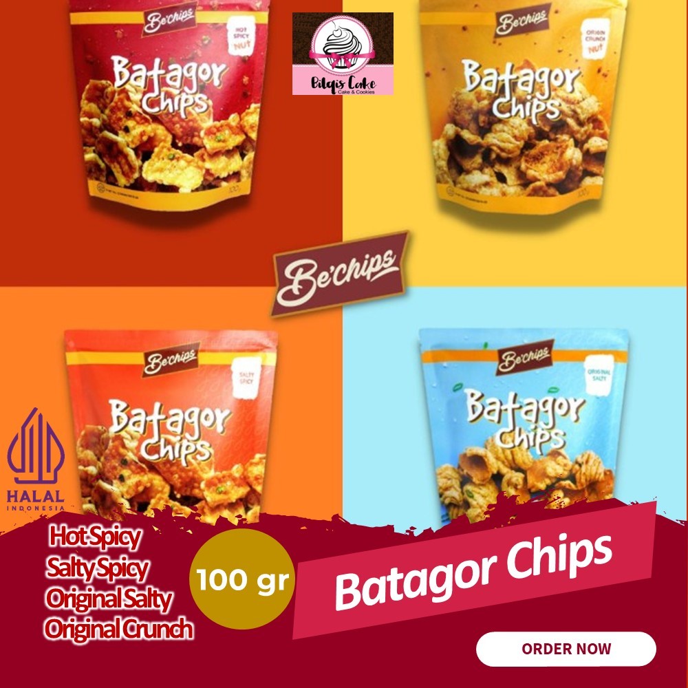 

Be'Chip Batagor Chips 100 gr