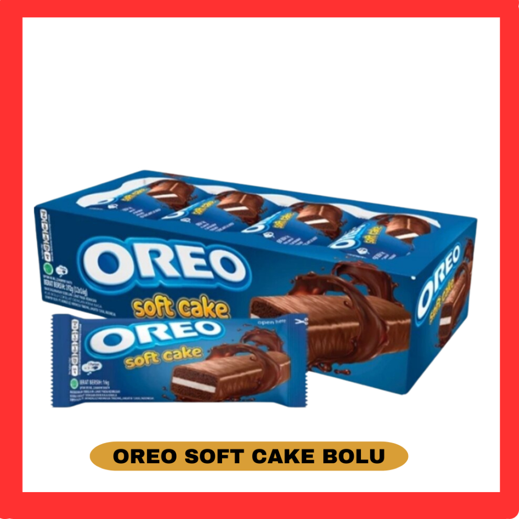 

Oreo Bolu Softcake Box 12x16g Untuk Camilan bersama keluarga
