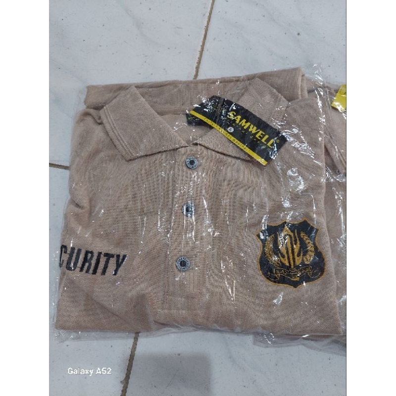 polo security/shirt security/kaos kerah security/baju security