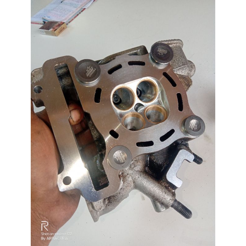 BLOCK HEAD JUPITER MX UKURAN KLEP 22/19 SITING ALBROUNZE