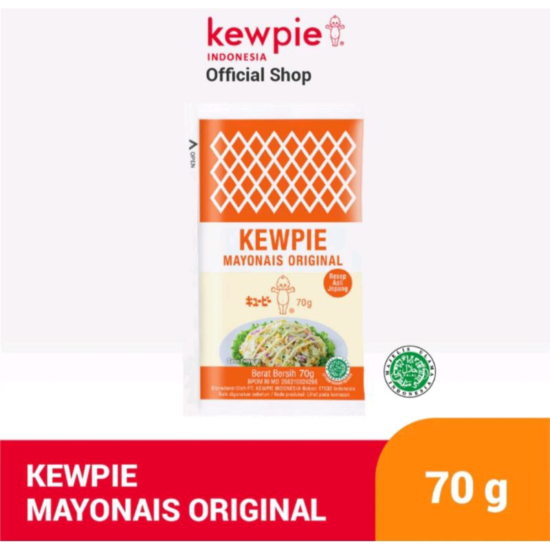 

KEWPIE MAYONAIS MAYO ORIGINAL Sachet 70g