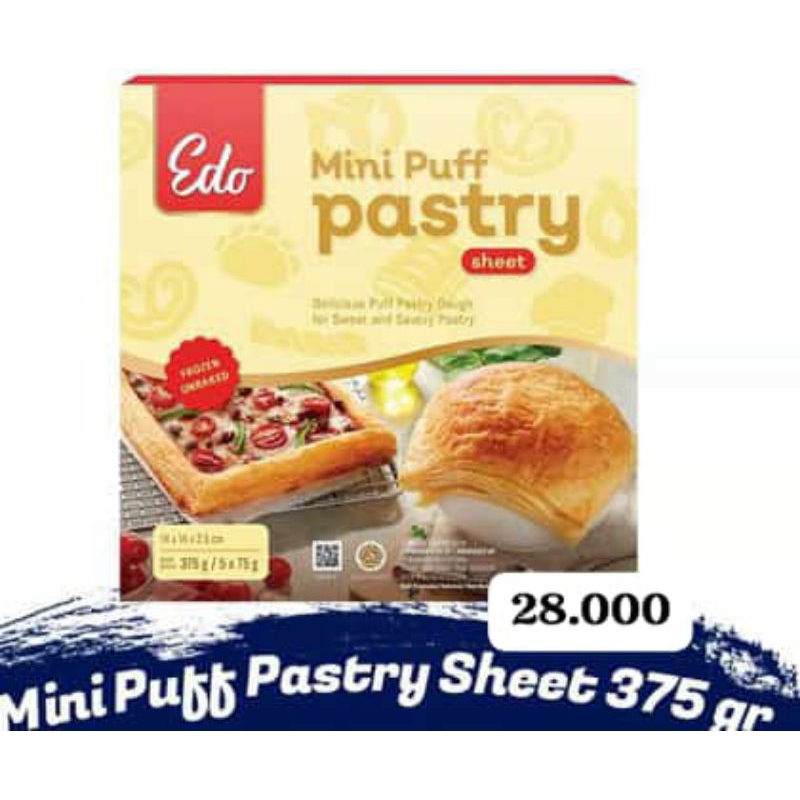 

edo puff pastry mini