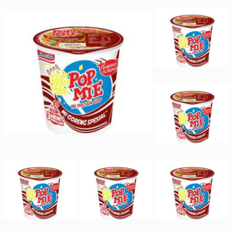 

Pop Mie Mi Instan Cup Mi Goreng Spesial 80 Gr