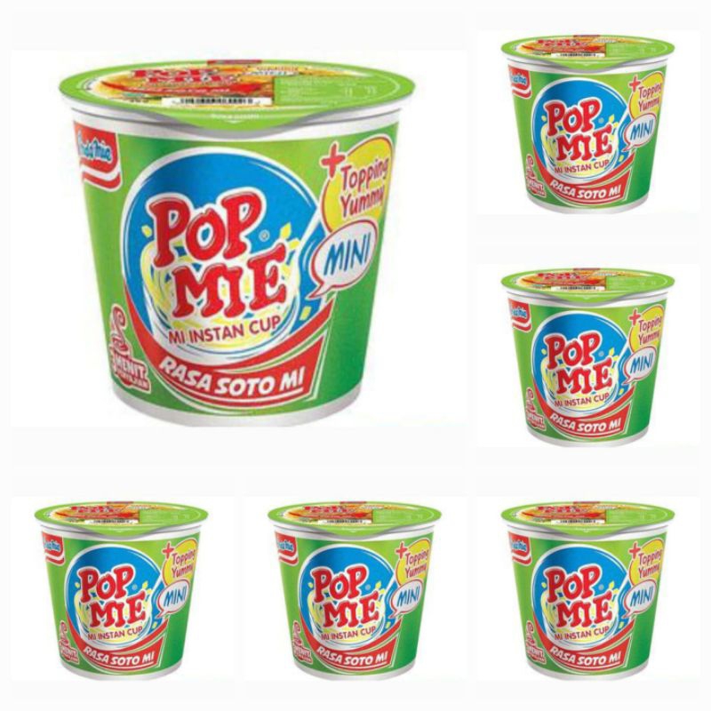 

Pop Mie Mi Instan Cup Rasa Soto Mi 35 Gr