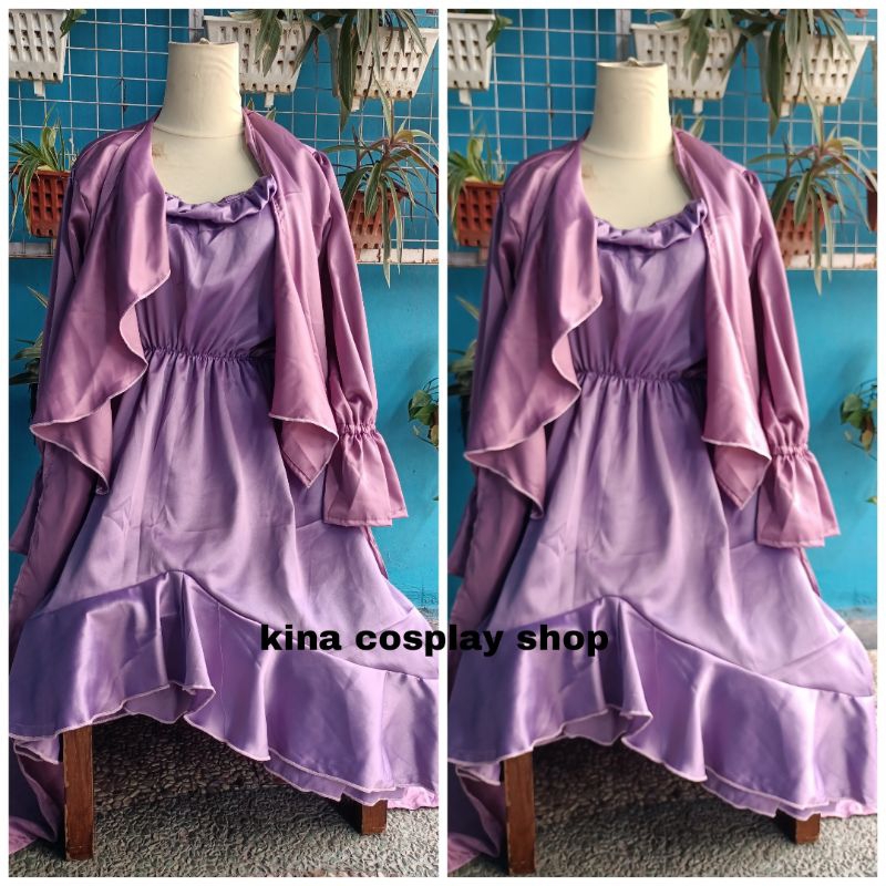 Re: Zero Emilia Pyajamas ver Cosplay Costume Anime Female