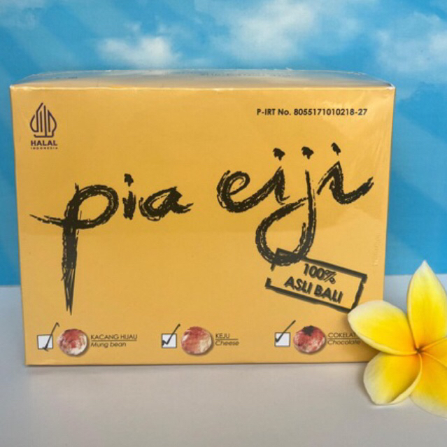 

PIA EIJI BALI RASA MIX 3 RASA Kacang hijau + keju + coklat