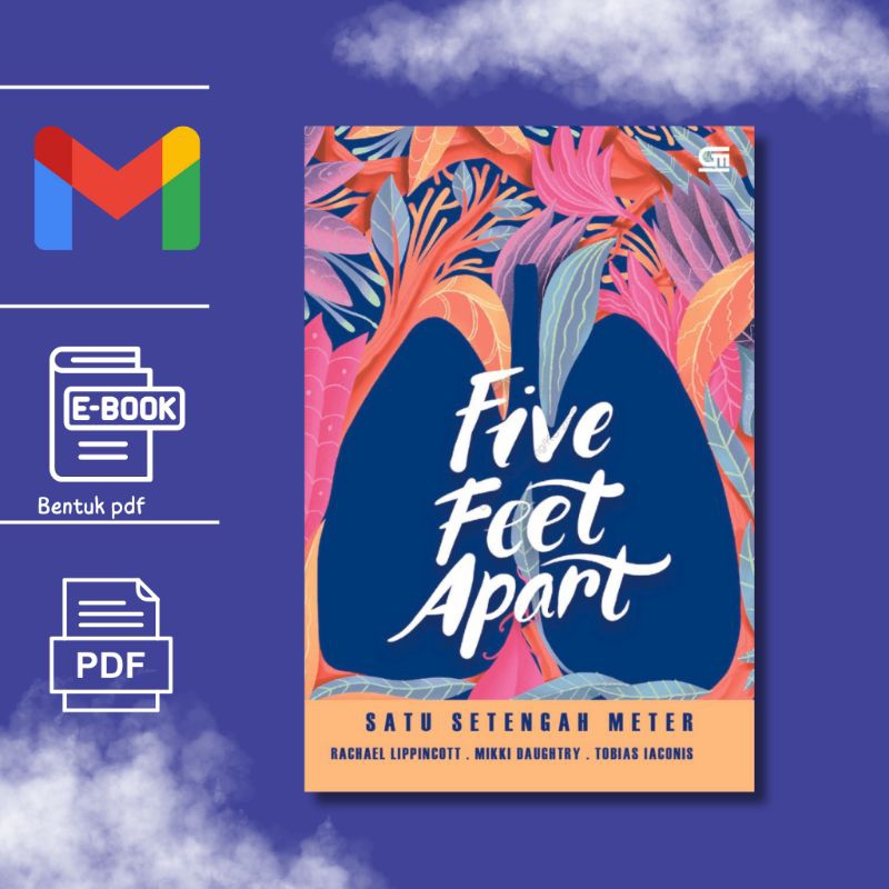 

Young Adult: Five Feet Apart (Satu Setengah Meter) Novel oleh Rachael Lippincott, Mikki Daughtry, Tobias Iaconis