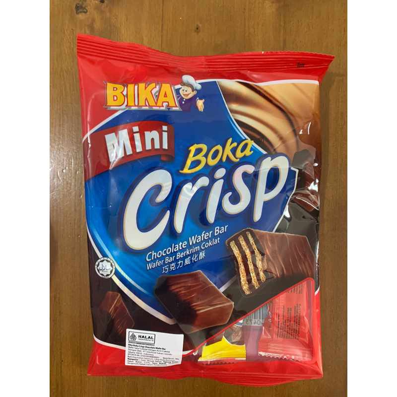 

Wafer coklat bika 1 pack 90gram