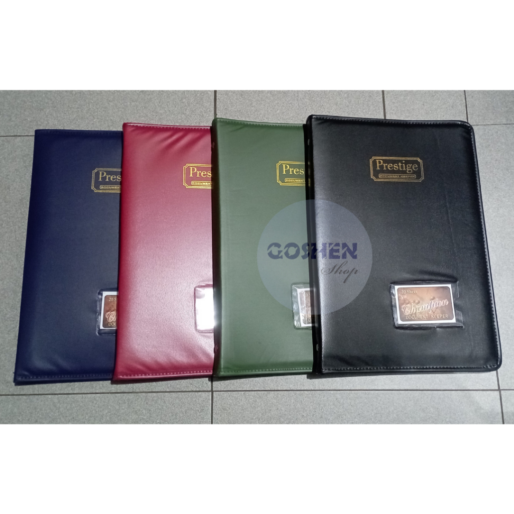 

Map Document Keeper Resleting Folio / F4 PRESTIGE Kulit