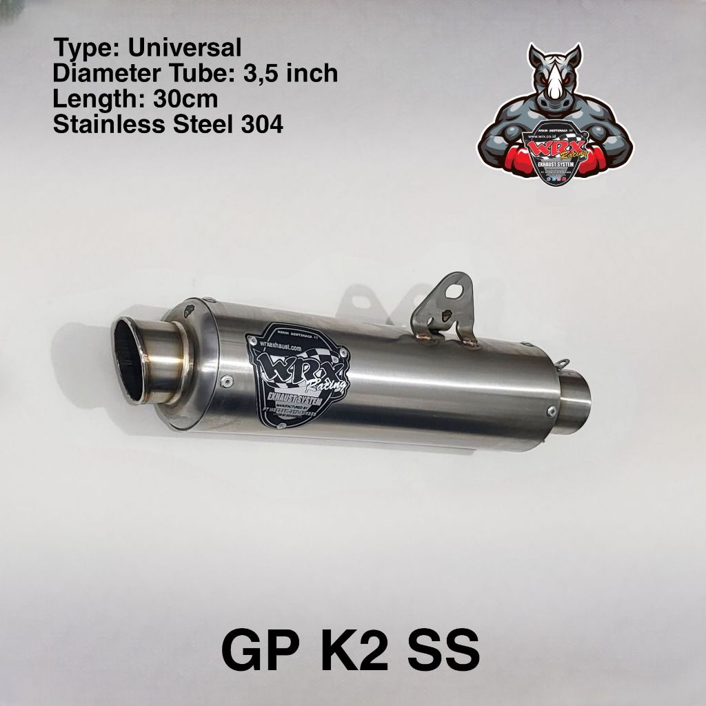 Knalpot WRX GP K2 SS