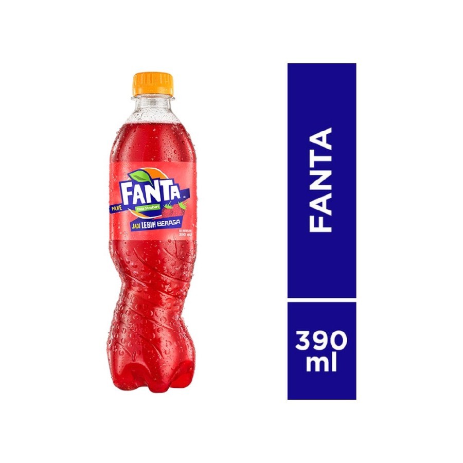 

Fanta Soft Drink Strawberry Pet 390 ml