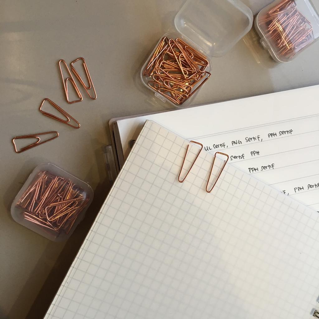 

Klasee - Paper Clip Triangle, Metalic