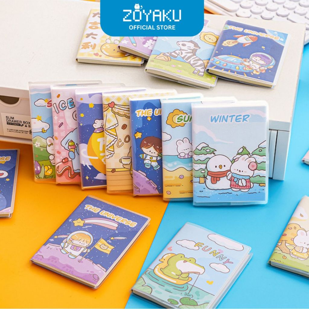 

(1 Pcs) Buku Notebook EVA A7 Cover Buku Tulis Catatan Diary Lucu STY7042