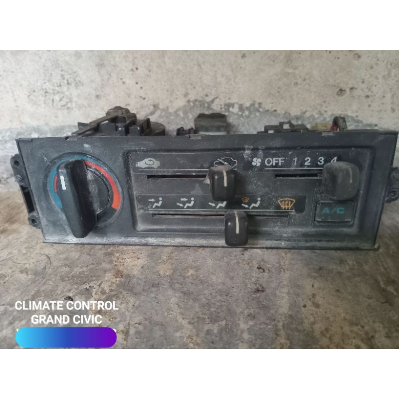 Climate control grand civic