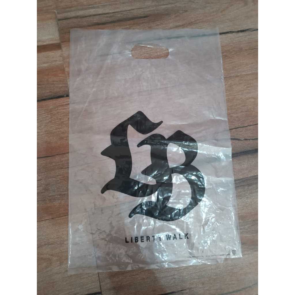 

Liberty Walk LBWK Plastic Shopping Bag Original Japan Jepang Merch
