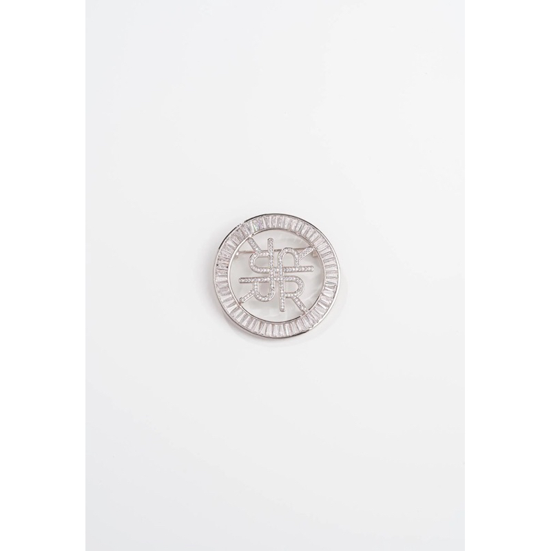 PRELOVED  SORSHA BROOCH - SILVER - RIA MIRANDA