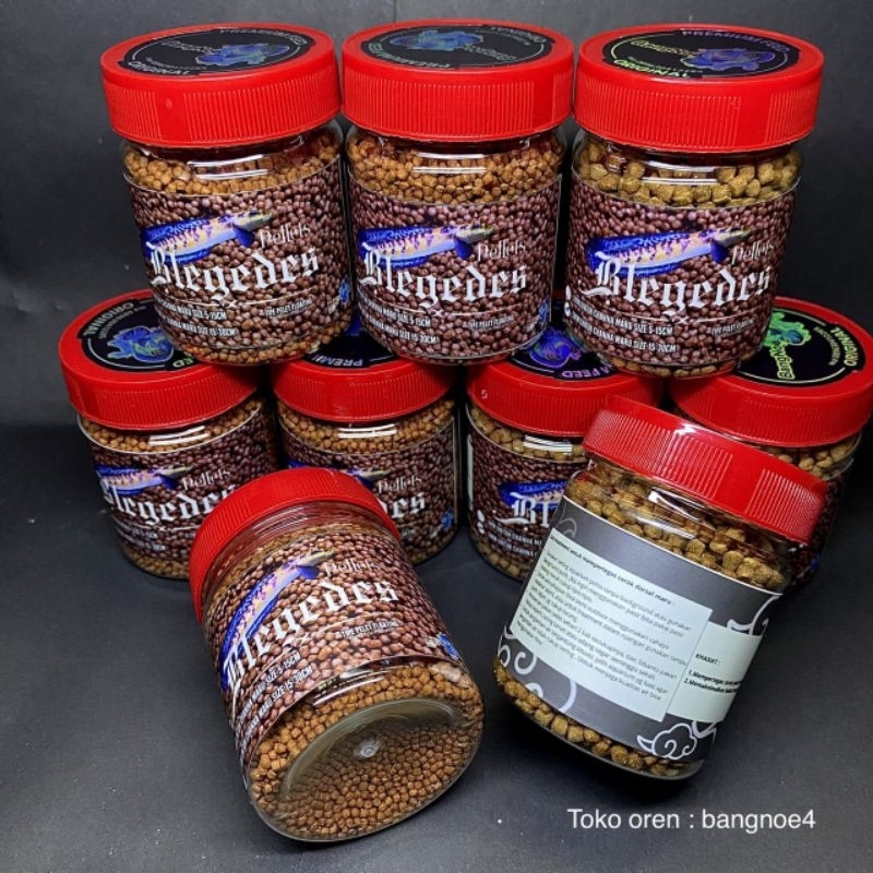 PELET BLEGEDES 50Gram UNTUK CHANNA MARU YS  | MEMPERTEGAS CORAK DORSAL & PROGRES BUNGA