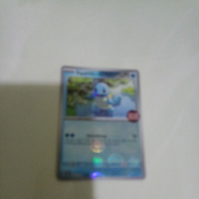 kartuChoki Choki Surprise Squirtle Hologram