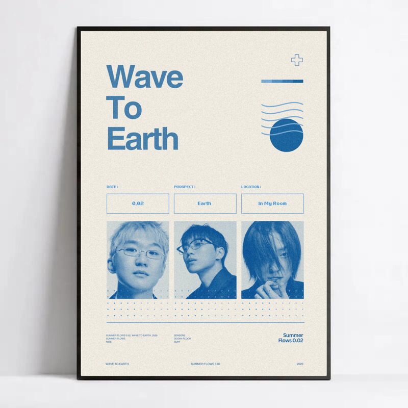 Poster Frame - Wave to Earth - Summer Flows 0.02