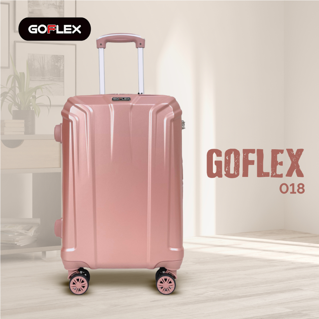 【GOFLEX-018B】20INCH /24INCH GOFLEX KOPER/KOPER FIBER/TAS KOPER/KOPER TRAVELLING/RODA PUTAR PREMIUM O