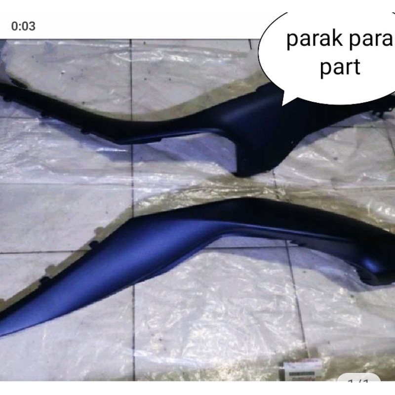 COVER FRAME/BODY SAMPING KIRI KANAN SUZUKI GSX R S BANDIT 150 WARNA BIRU DOFF