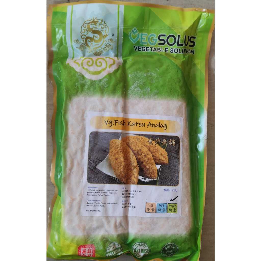 

Vege Solution Fish Katsu isi 5 pcs / Ikan Katsu Vegetarian