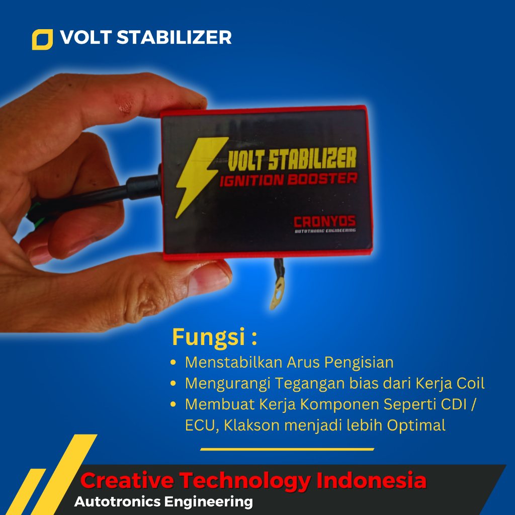 Volt Stabilizer / Stabilizer Aki / Capacitor Bank