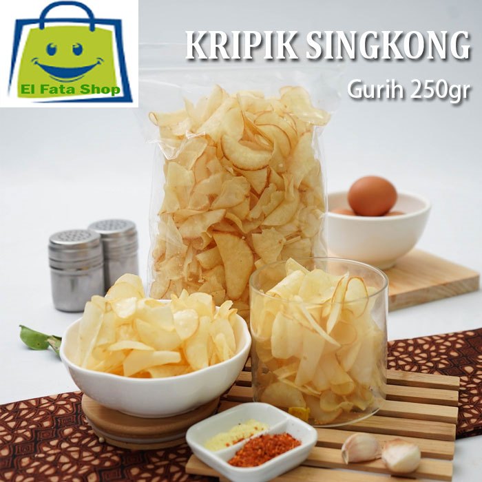 

Keripik Singkong Ceriping Ketela Criping Tela Gurih 250gr Packing Lapis Kardus