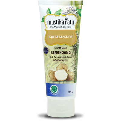 MUSTIKA RATU MASKER WAJAH BENGKOANG 15 GRAM/TUBE/125 GRAM/FACIAL CARE/NATURAL FACE MASK