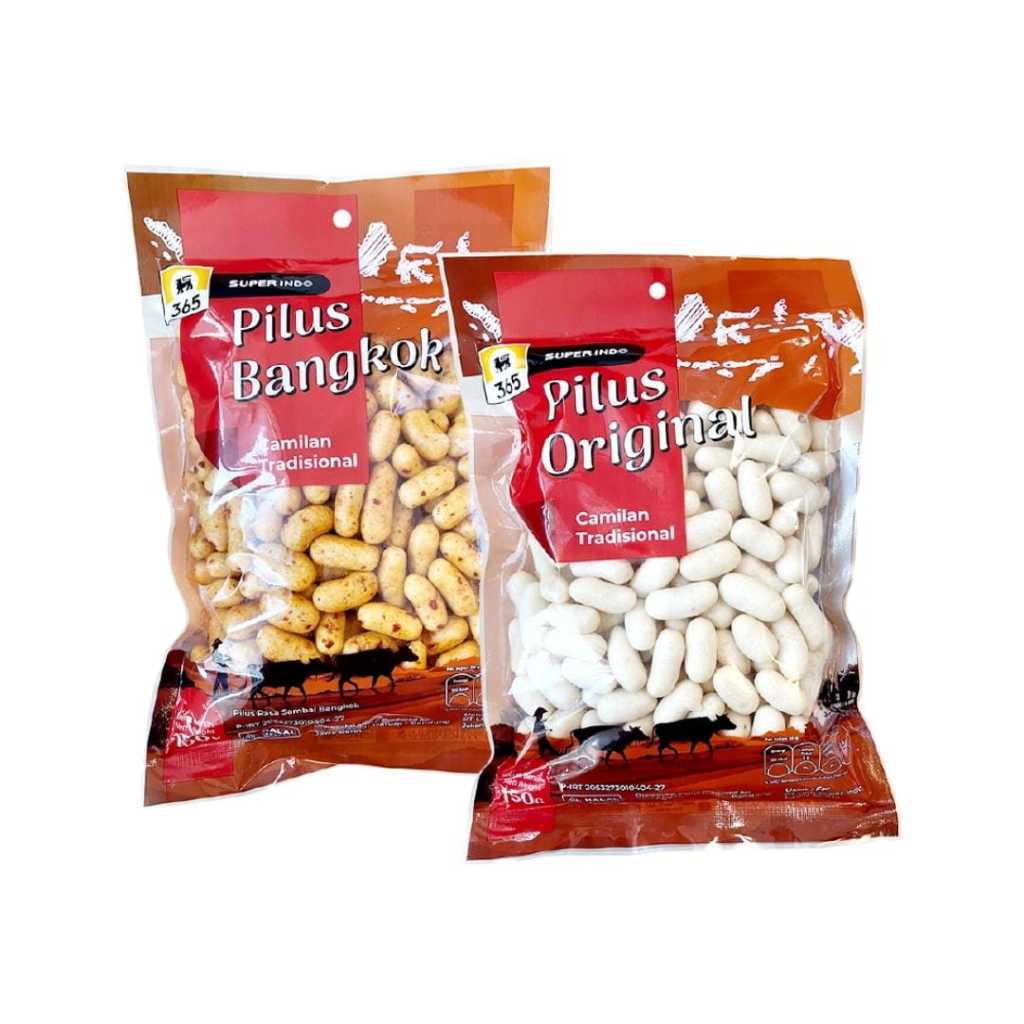 

365 SNACK PILUS ORIGINAL/BANGKOK 150 GRAM PER PACK