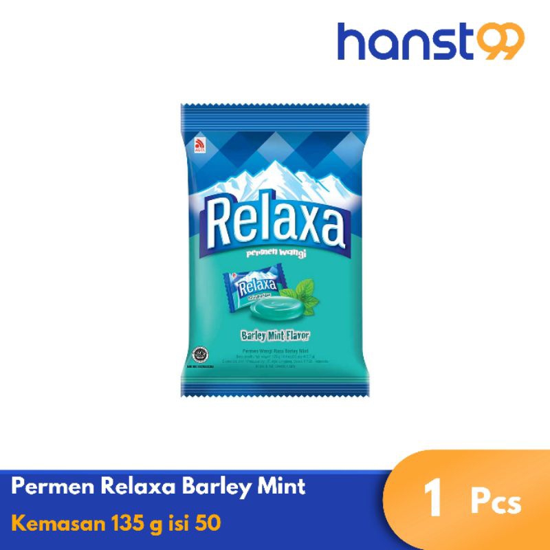 

Relaxa Permen Rasa Barley Mint 1 Pack isi 50