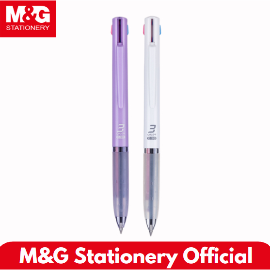 

M&G Pulpen Retractable Gel 3 in 1 Ball Pen 0.38mm #AGPT4371