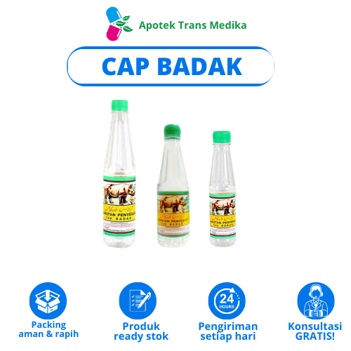 

larutan penyegar cap badak botol untuk panas dalam