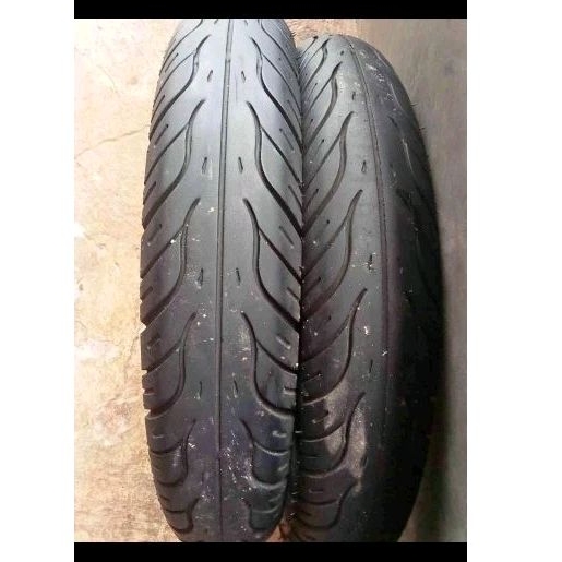 Sepasang ban motor metic ring 14 tubeless