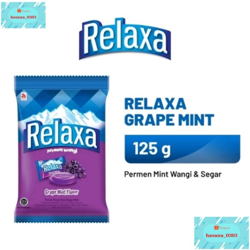 

RELAXA Grape Mint 1 Bag (50 x 2.5 gr)