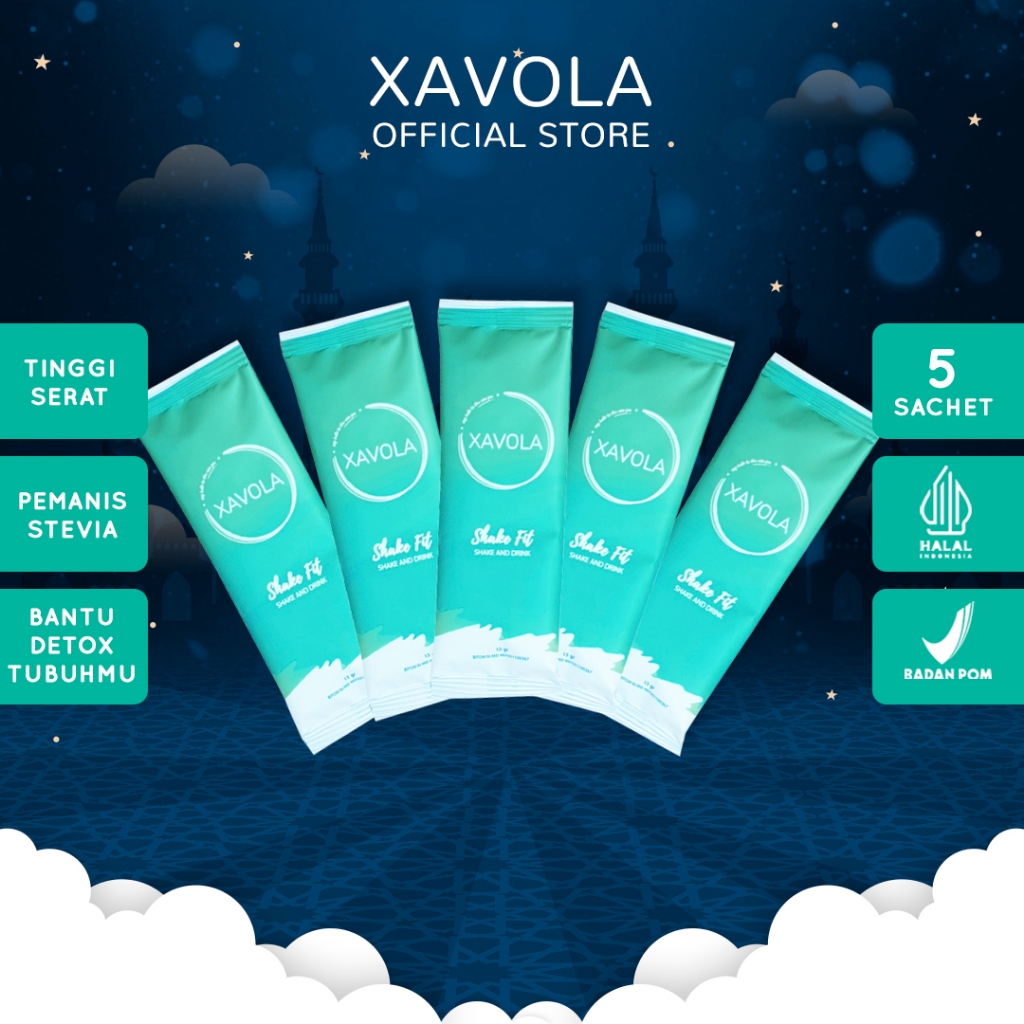 5 Sachet Xavola Shake Fit