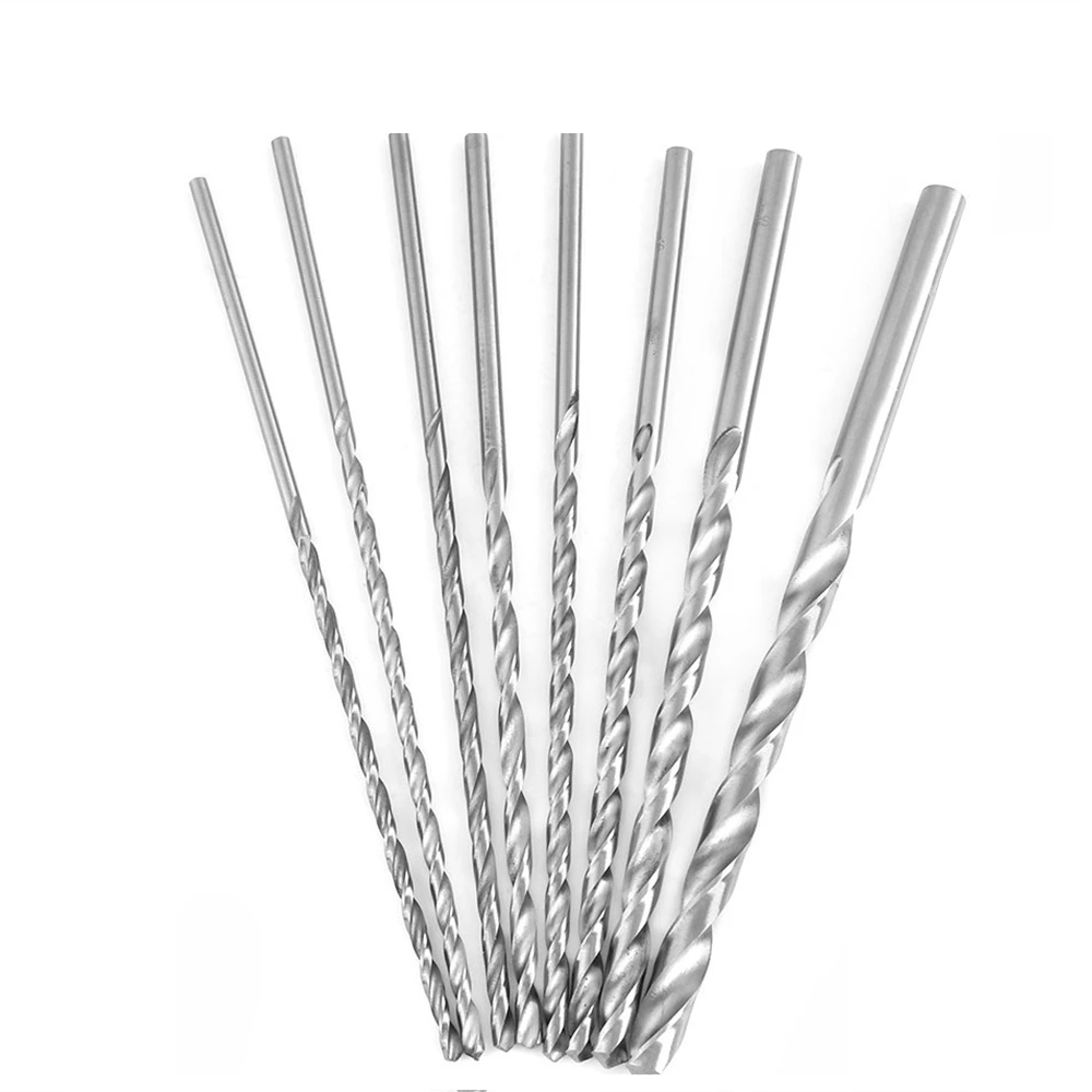 Mata Bor HSS Diameter 2mm-10mm Ekstra Panjang 200mm