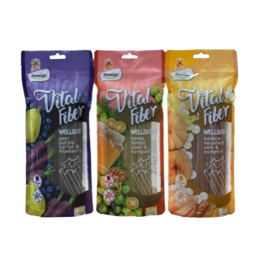 Dentalight Vital Fiber Banana / Honey / Pear