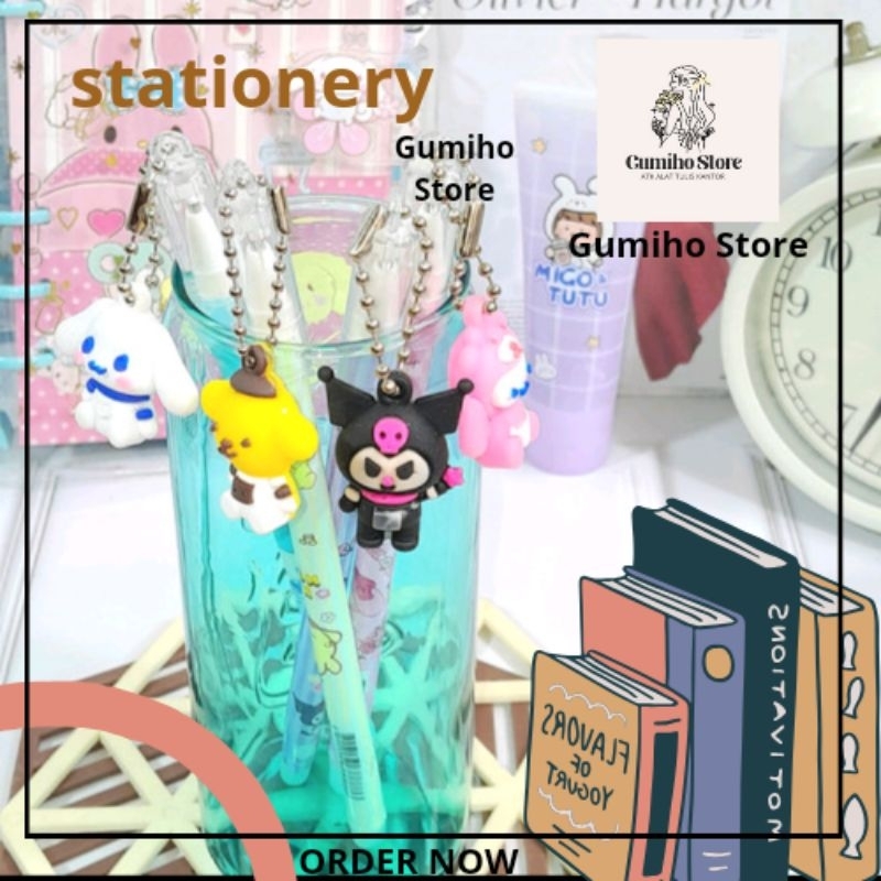 

PULPEN GANTUNGAN SANRIO CUSTOM PEN GEL GANTUNGAN RANTAI LUCU TERMURAH