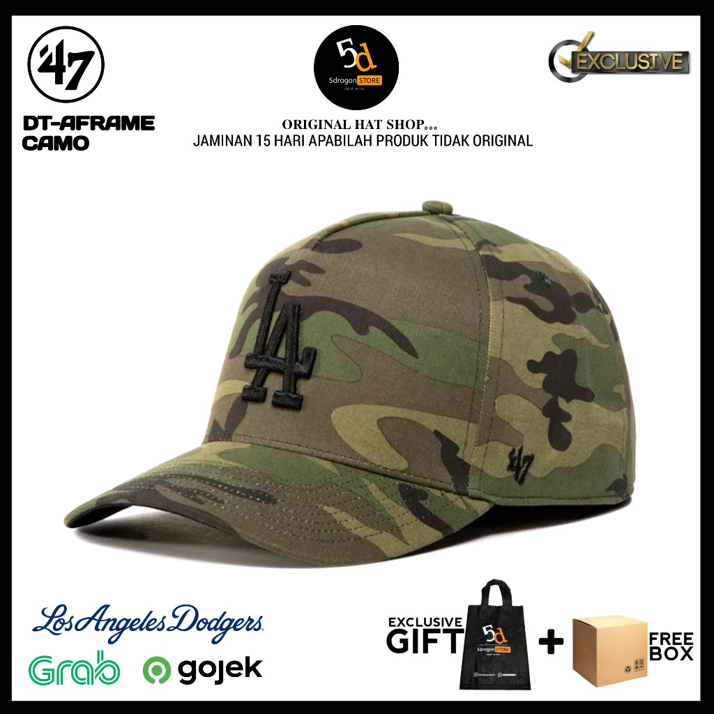 TOPI ORIGINAL 47 BRAND LOS ANGELES DODGERS CAMO GROVE DT