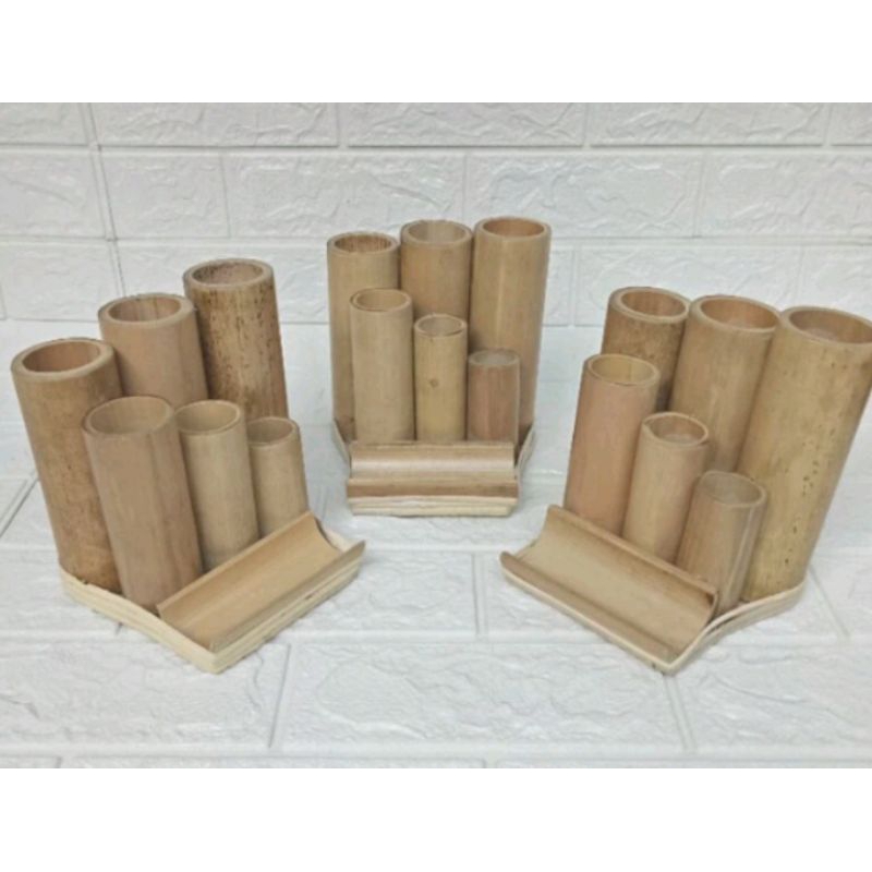 

TEMPAT PENSIL/PULPEM BAMBU NATURAL TYPE. AB 13