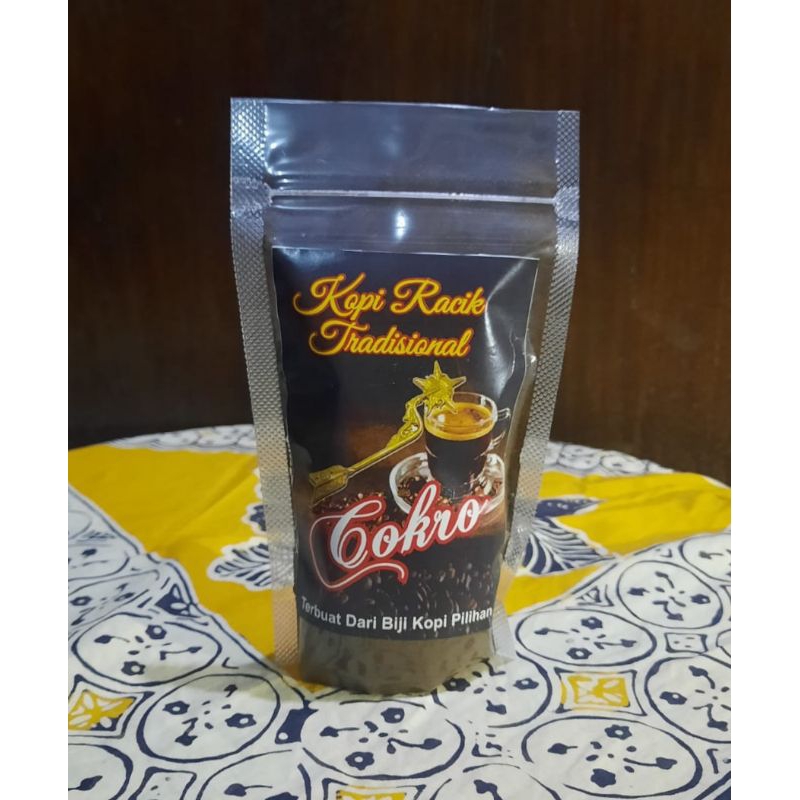 

KOPI RACIK TRADISIONAL COKRO 100 gram // kopi sangrai // kopi bubuk