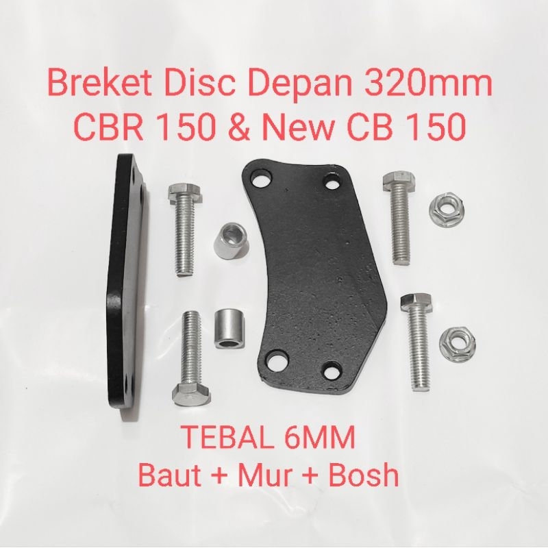 Breket piringan depan Cbr 150 k45g k45n k45r New Cb 150R K45 Lokal CBU 320mm Breaket disc cakram