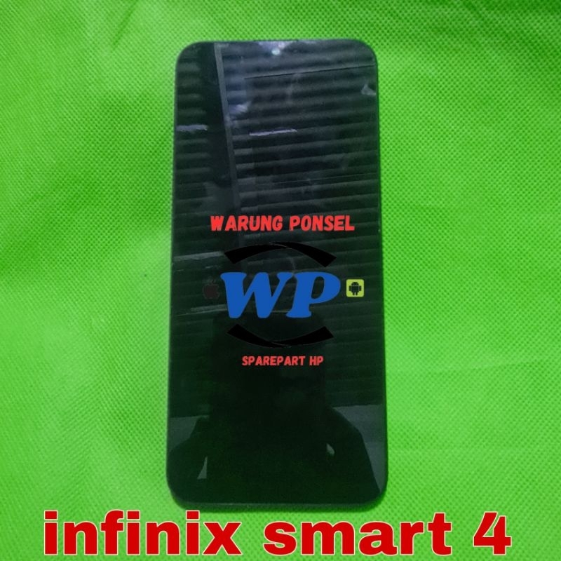 LCD PLUS FRAME INFINIX SMART 4 X653C ORI COPOTAN NORMAL