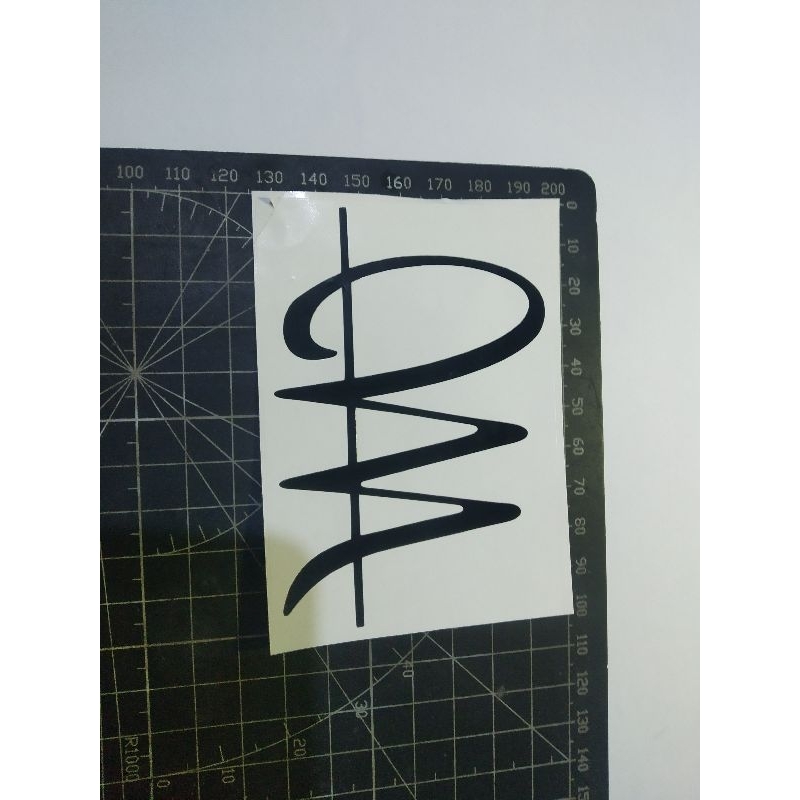 

cutting stiker mayones