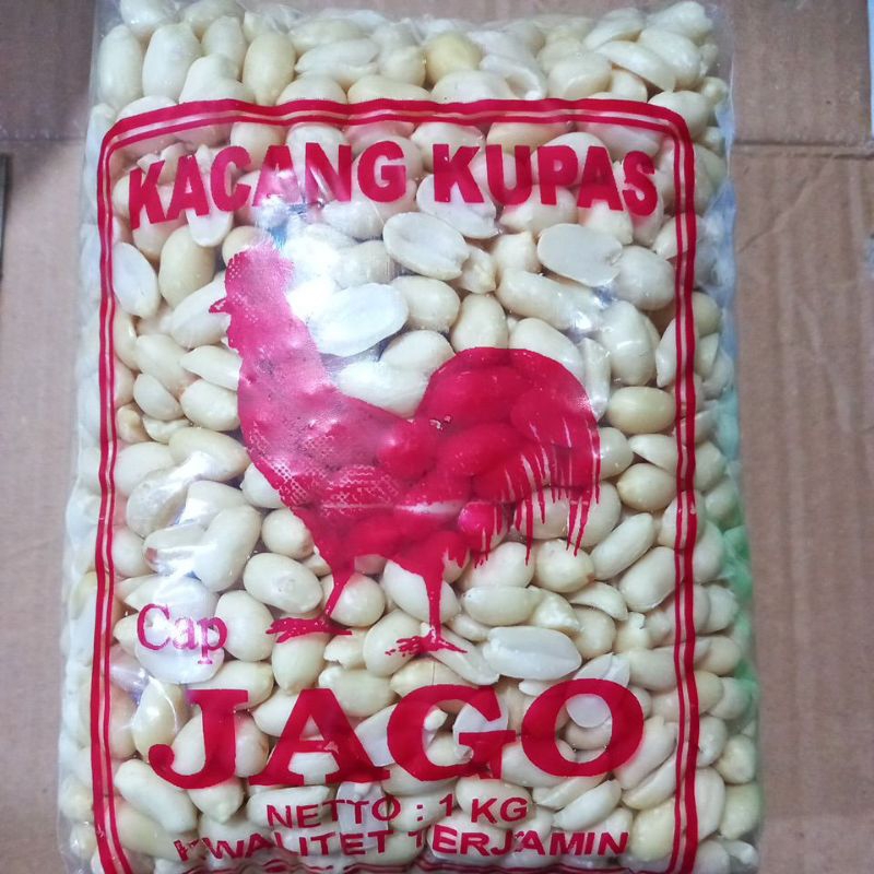 

KACANG KUPAS CAP JAGO 1 KG