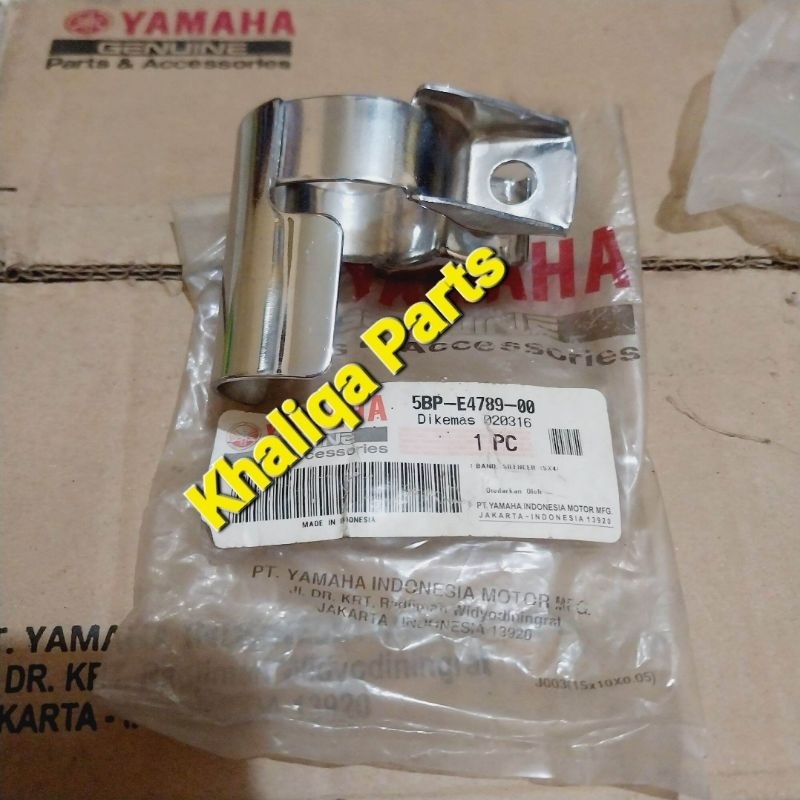 Clem klem sambungan knalpot scorpio G scorpio Z original Nos 5bp-E4789-00