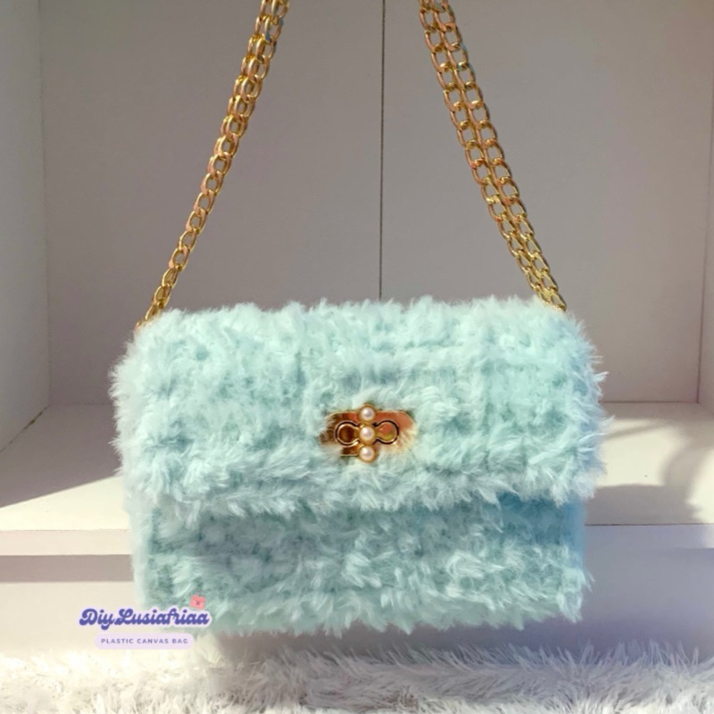 Tas Wanita (Plastik Canvas Bag)